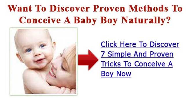 how to conceive a boy diet